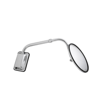 Stainless Steel Hood Mount Mirror With 8” Convex Mirror  thumbnail 2