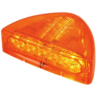 30 LED Low Profile Turn Signal Light For 1987-2007 Peterbilt 379/378/357 - Amber LED/Amber Lens  thumbnail 1
