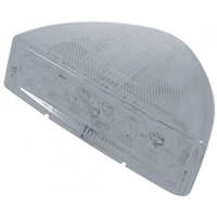 30 LED Low Profile Turn Signal Light For 1987-2007 Peterbilt 379/378/357 - Amber LED/Clear Lens  thumbnail 1