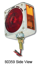 Cr. Plastic Rim W/O Visor For Square — SKU 80359-GG