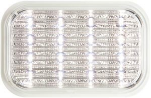 Clear Back-Up Light, Recessed Mount, Standard 2-Pin Connection, 12V — SKU BUL35CBP