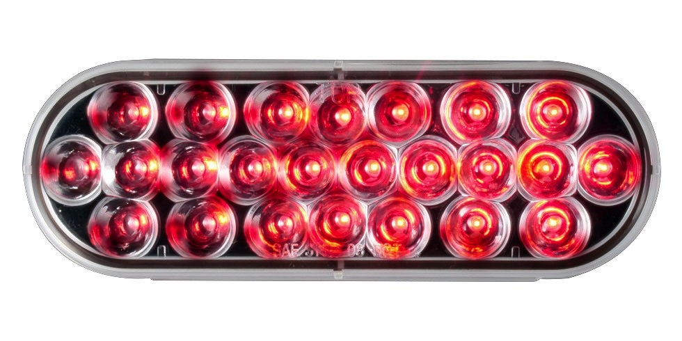 6” Oval 24 LED Park/Turn/Clearance Light 12V — SKU US01-62212