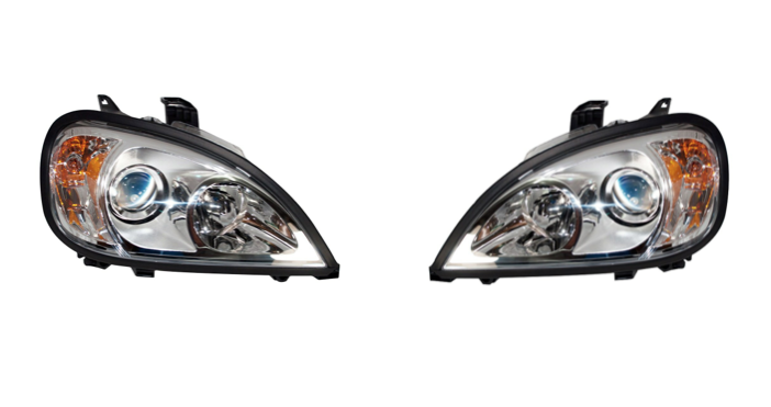 Headlight Freightliner Columbia Chrome Projector Diver Side — SKU US02-4602L