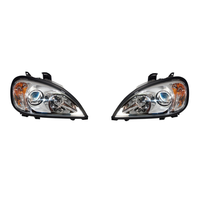 Headlight Freightliner Columbia Chrome Projector Diver Side thumbnail 1
