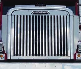 Grille fits Freightliner FLD120/Classic 17 Vertical Bars — SKU US18-463203