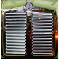 Grille Fits Kenworth T600 Horizontal 2 Columns S.Steel thumbnail 3
