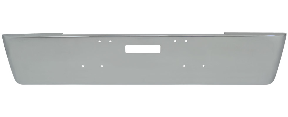 18” Chrome Bumper Fits 2003 And Older. Rolled End, Mounting Bolt And Tow Holes fits Freightliner Classic  — SKU US20-46014