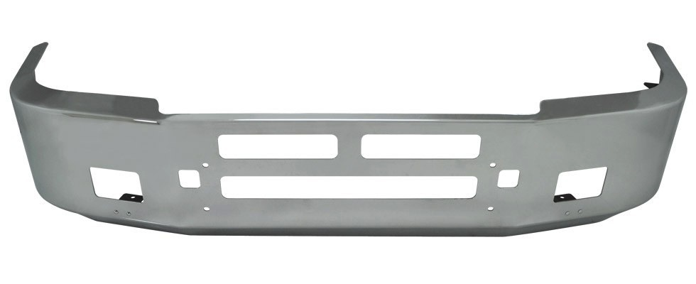 18” Chrome Bumper Fits (KW T600 Fits All Years) Aero, Air Vents, Tow, And Fog Light Hole — SKU US20-59002