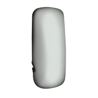 Chrome Mirror Cover fits Kenworth T170, T370, T600, T660, T800 Trucks thumbnail 2