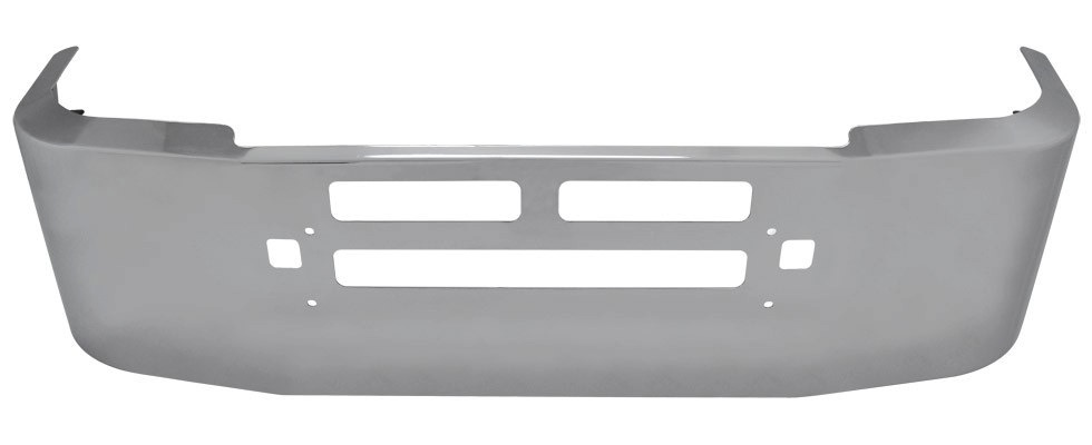 20” Chrome Bumper Fits (KW T600 All Years) Wrap Around, Air Vents And Tow Holes — SKU US20-59021
