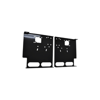 20" Chrome Bumper (PB 379, KW W900, FL Class., Intl. 9900) American Eagle, And 11 Hidden Light Holes thumbnail 4