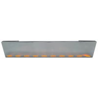 18” Universal Bumper ’10-’13 / Classic ’90-’16, Ford L8000/ L9000, Box End, 10 Hidden Lights, 7 Gauge fits Peterbilt 378 / 379, Kenworth W900, International 9300/9900/Paystar 5900, and Freightliner Coronado  thumbnail 1