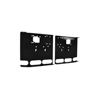 20” Universal Bumper, Chrome, American Eagle, Rolled End, 2” Side Lip, Aero, Tapered To 18”, Brackets Included, 10 Hidden Lights, 7 Gauge fits Peterbilt 379 and Kenworth W900 thumbnail 6