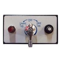 Tarp Rotary Switch Kit, Bracket, Light, Breakers. thumbnail 1