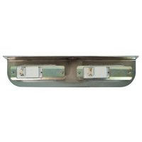 Chrome Bracket for 6" Oval Lights - Hidden Light Series thumbnail 4