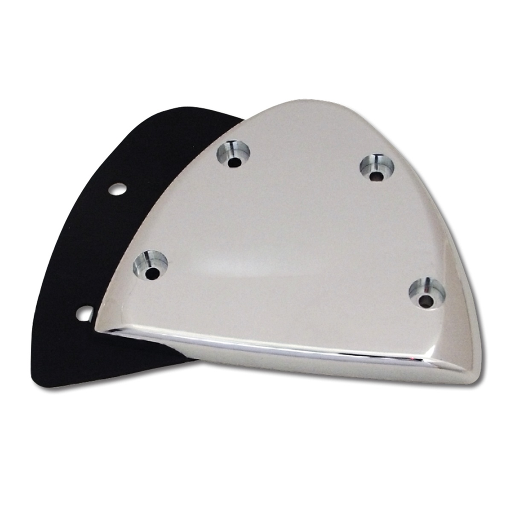 Cr. Plastic Headlight Blinker Trim — SKU 77239-GG
