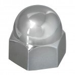 Acorn Zinc Die Cast Push-On Lug Nut Cover 11/16''' (10 pcs) — SKU 10100PS-GG
