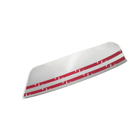 Stainless Steel 304 Headlight Top Fender Guards fits Kenworth T600. Hardware Included. Sold As Pairs thumbnail 2