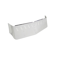 2 Hole Side Mount - 18” To 20” Visor V Style 10 Hidden Light Hole, Fits Freightliner Century/Columbia/Coronado S.S.304 thumbnail 2