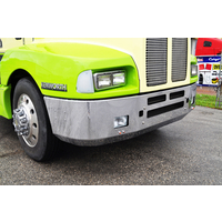 18” Chrome Bumper Fits (KW T600 Fits All Years) Aero, Air Vents, Tow, And Fog Light Hole thumbnail 6