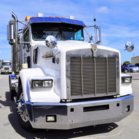 18” Chrome Bumper (Kenworth T800 1986-2003) Aero, W/ 4 Bolts, Tow & Fog Light Holes thumbnail 4