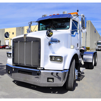 18” Chrome Bumper (Kenworth T800 1986-2003) Aero, W/ 4 Bolts, Tow & Fog Light Holes thumbnail 5