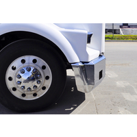 18” Chrome Bumper (Kenworth T800 1986-2003) Aero, W/ 4 Bolts, Tow & Fog Light Holes thumbnail 6