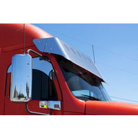 3 Hole Side Mount - 18” To 20” Visor V-Style  10 Hidden Light Hole fits Freightliner Century/Columbia/Coronado Condo Sleeper 2003 And Up  thumbnail 6