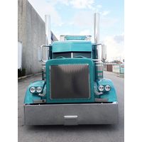 22” Chrome Bumper (PB 378/379, KW W900, FL Classic, Intl. 9900) American Eagle, Rolled End thumbnail 7