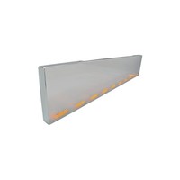 20” Chrome Bumper (Universal Fit) Box End, And 10 Hidden Light Holes thumbnail 4
