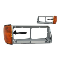 Headlights Bezels fits Freightliner FLD120 with Signal Light Attached thumbnail 4