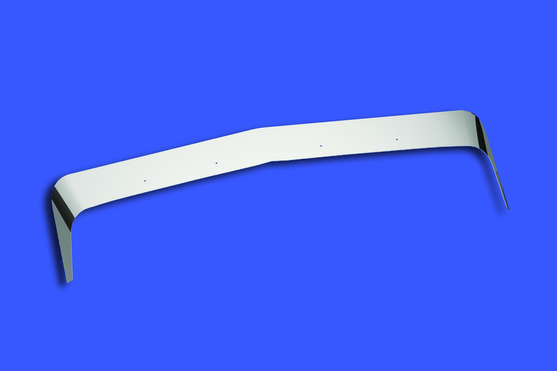 Bug Deflector fits Kenworth W900B, C500 and T800H models S.S.304 — SKU US13-59304