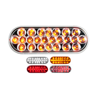 6” Oval 24 LED Park/Turn/Clearance Light 12V thumbnail 2
