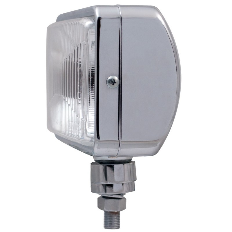 Fog Lamp, Chrome Finished Housing Metal Reflector, Opaque Lens, Zinc-Plated Bracket, W/H3 **Until Supplies Last — SKU US02-1182