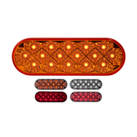 6” Oval Star 16 Led Light 12V thumbnail 2