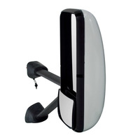 Chrome Mirror Cover fits Kenworth T170, T370, T600, T660, T800 Trucks thumbnail 6