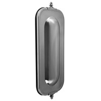 7” X 16” Stainless Steel West Coast Mirror thumbnail 2
