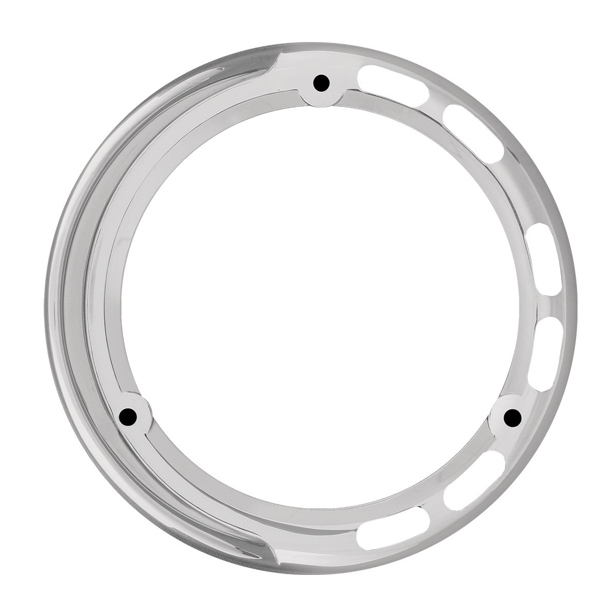 Side Mount Cr Plastic Rim W/Visor F Left Side — SKU 78367-GG
