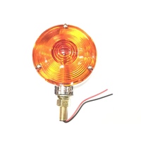 4″ Double Face Amber/Red Pedestal Light thumbnail 2