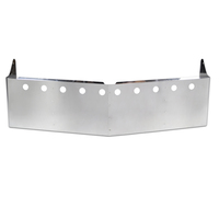3 Hole Side Mount - Visor 18” X 20” W/10-2”Light Holes  fits Freightliner Columbia Condo /Century 2004 & Newer  thumbnail 1