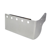 3 Hole Side Mount - Visor 18” X 20” W/10-2”Light Holes  fits Freightliner Columbia Condo /Century 2004 & Newer  thumbnail 6