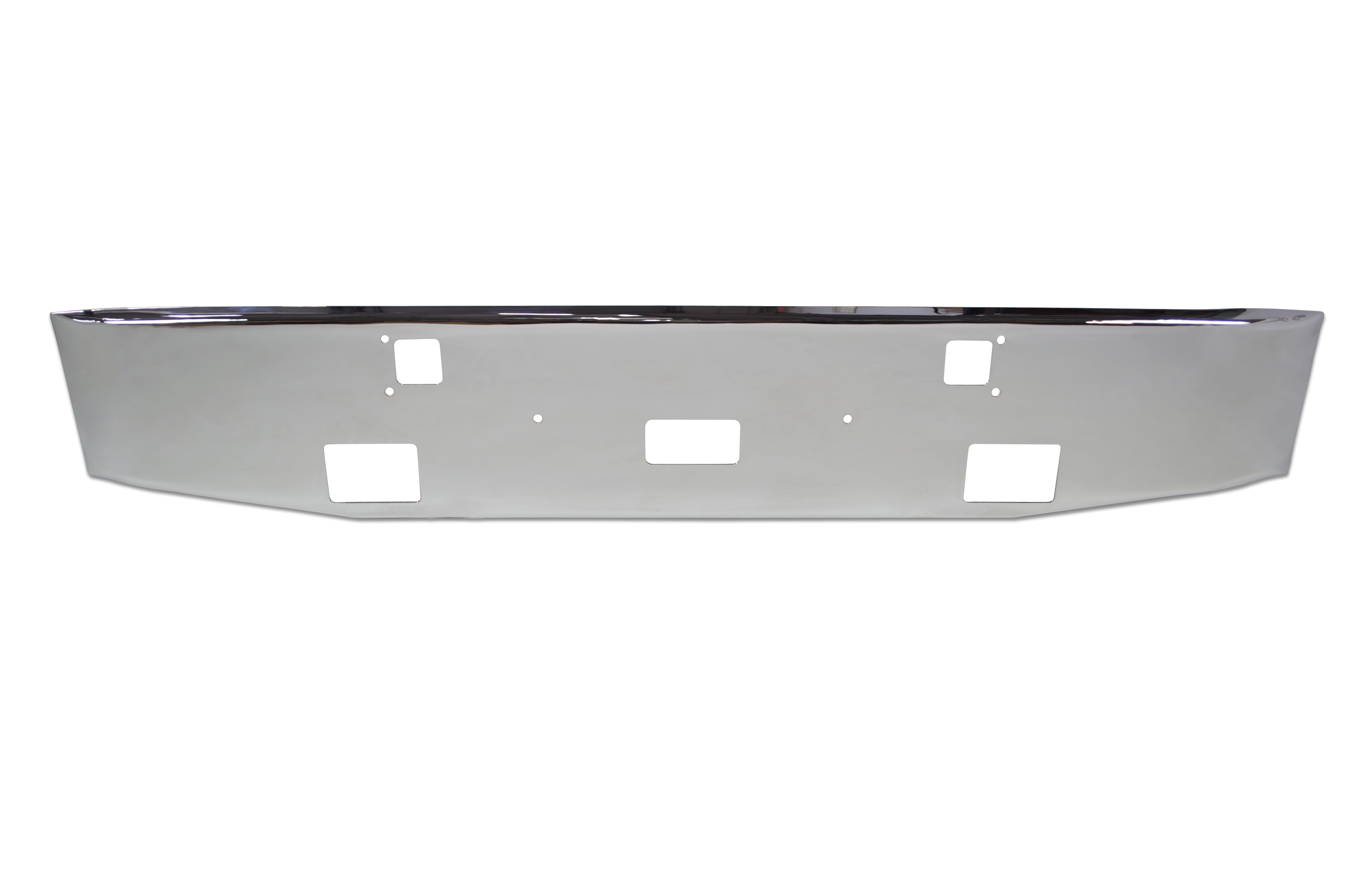 16” Chrome Bumper With Fog Light, Step, And Tow Holes Fits Kenworth W900L  — SKU US20-512