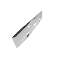 16” Chrome Bumper With Fog Light, Step, And Tow Holes Fits Kenworth W900L  thumbnail 5