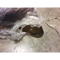Clearance Visor Kenworth W900L Curved Windshield Dropped 9-2”Lights Holes S.S Plain thumbnail 3