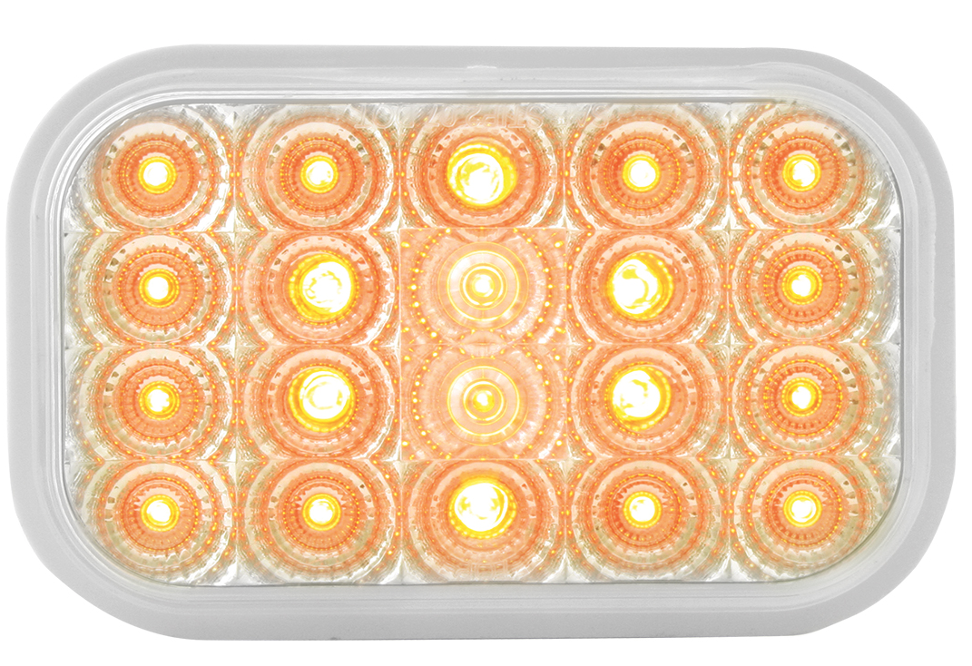 Rectangular Spyder 20 LED 12V Light Only — SKU 77011-GG