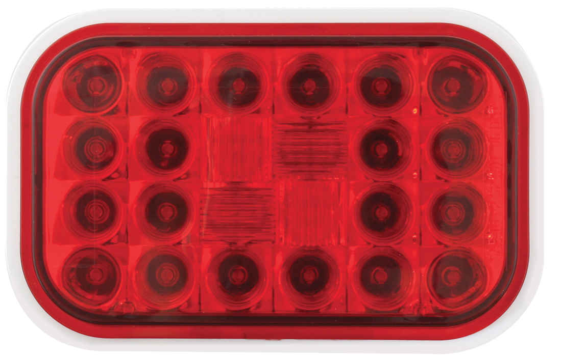 Rectangular Pearl 24 LED 12V Light Only — SKU 77182-GG
