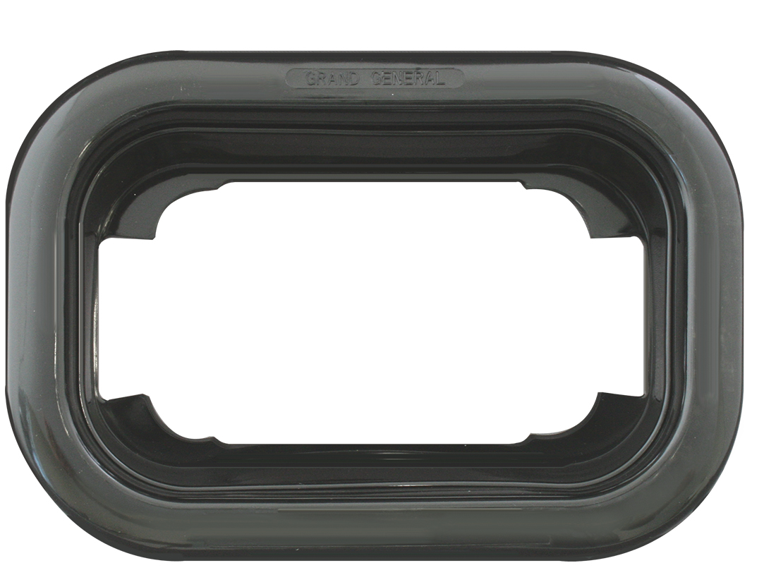 Rectangular Black Grommet — SKU 80781-GG