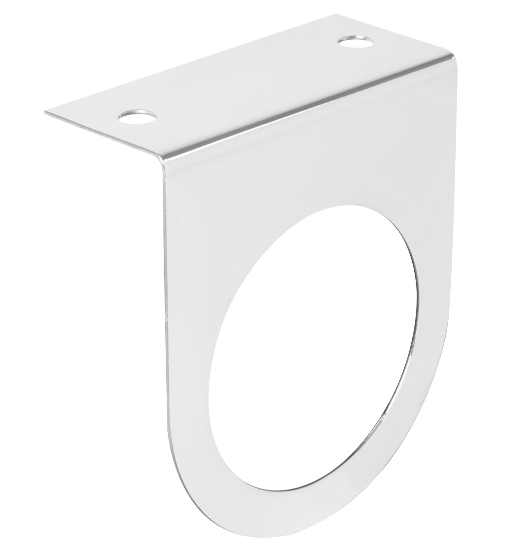 Grand General Chrome Single “L” Bracket For 2-1/2” Lights — SKU 81371-GG