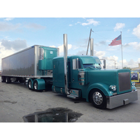 22” Chrome Bumper (PB 378/379, KW W900, FL Classic, Intl. 9900) American Eagle, Rolled End thumbnail 4