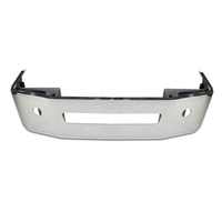 22” Freightliner Century / Columbia Chrome Bumper Fits Century 2005-2007 / Columbia 2003-2007. Aerodynamic, Center Tow And Round Fog Light Holes thumbnail 1